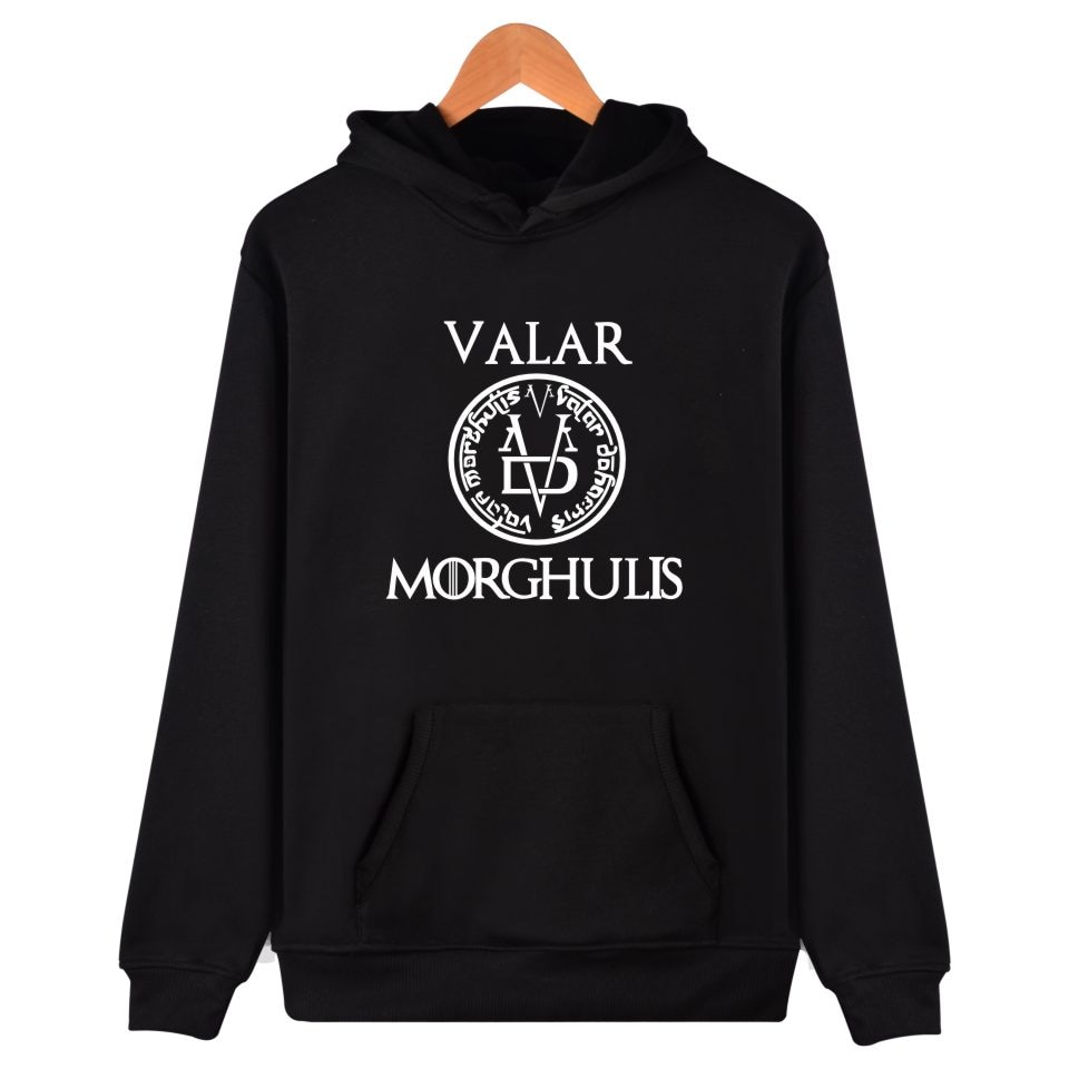 Sweat à capuche Game of Thrones : Valar Valar Morghulis - /medias/155748193220.jpg