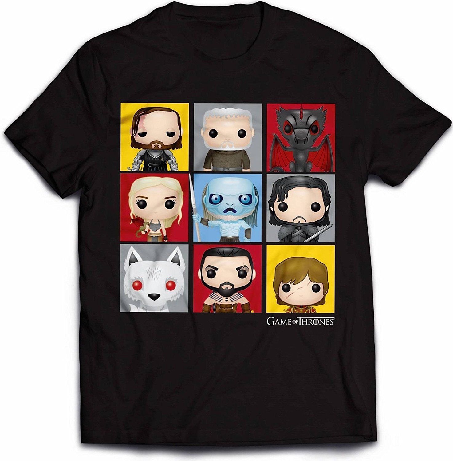 T-Shirt Game Of Thrones : style pop art personnage en 3D - /medias/155748943291.jpg